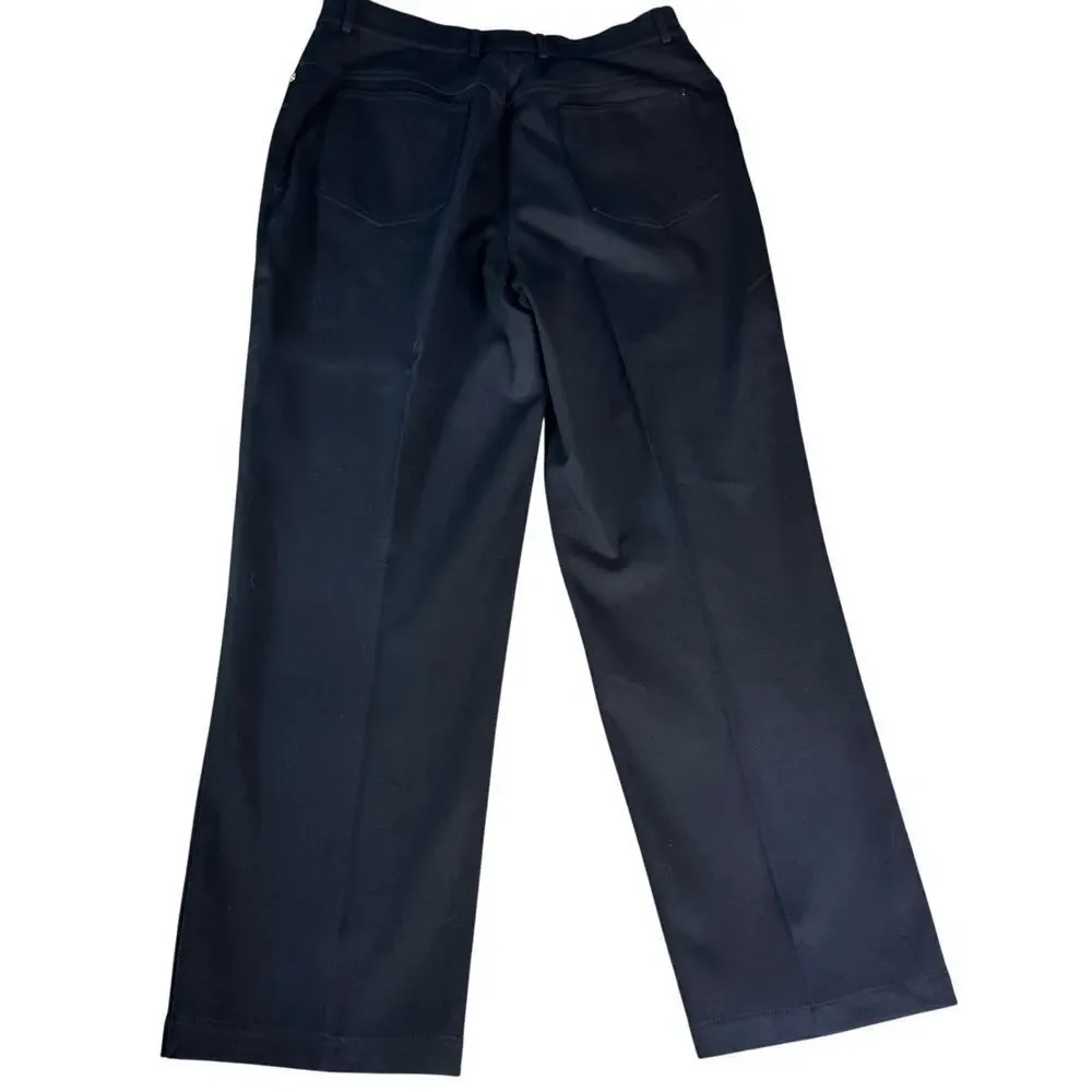 St. John Sport by Marie Gray Women's sz 12 Five Pocket Black Pant Stretch